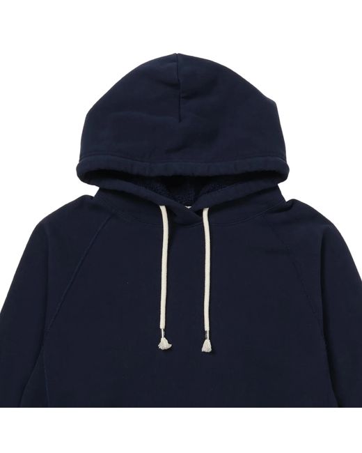 Wonder Looper Blue Pullover Hoodie Super Looper French Terry for men