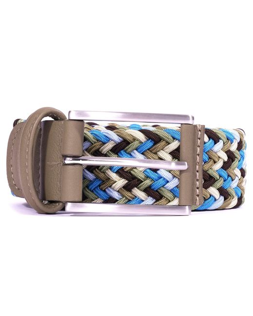 Andersons Multicolor Anderson&Apos; Belts Woven Belt for men