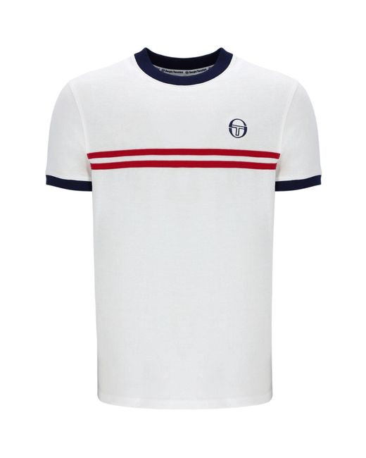 Sergio Tacchini White Supermac T-Shirt for men