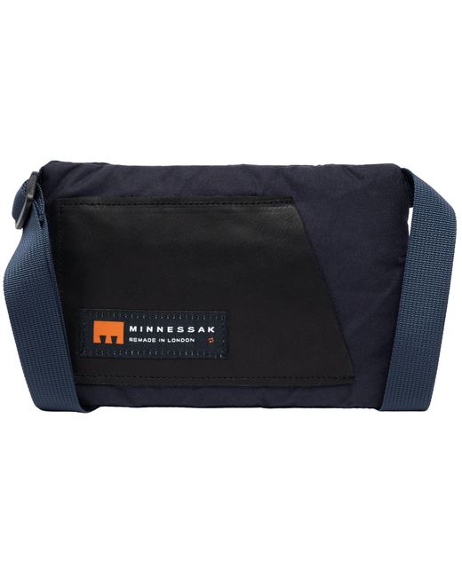 MINNESSAK Blue Neck Tie B Bag for men