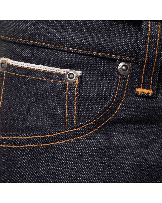Nudie Jeans Blue Grim Tim Jeans for men