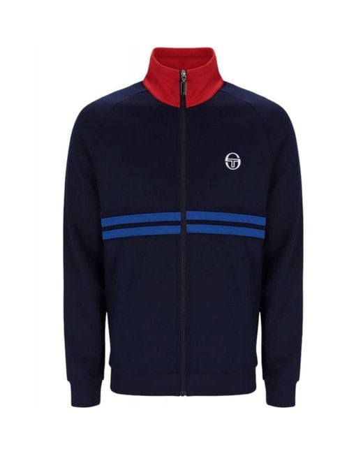 Sergio Tacchini Blue Dallas Track Top for men