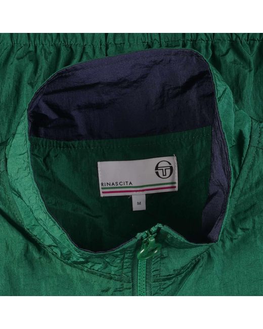 Sergio Tacchini Green Wallace Track Top for men