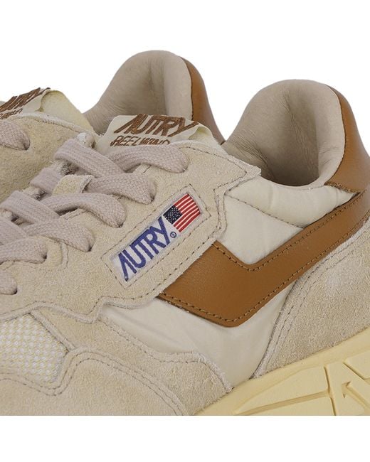 Autry Gray Reelwind Low Sneakers for men