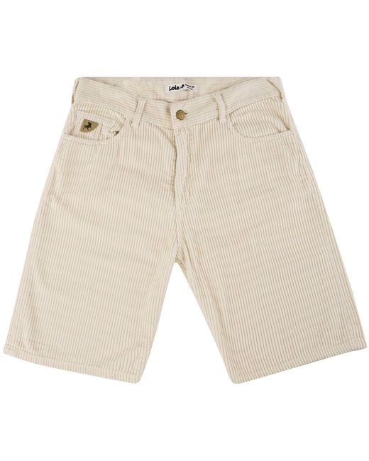 Lois Natural Lois Pepe Jumbo Corduroy Shorts for men