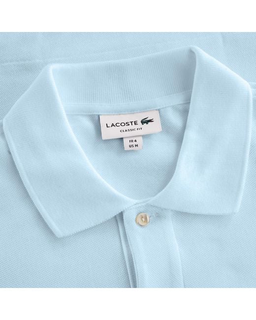 Lacoste Blue Classic Pique Polo Shirt for men