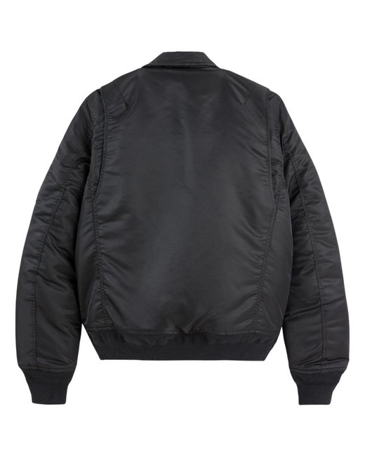 Schott Nyc Black Cwu 90's Fit Bomber Jacket for men