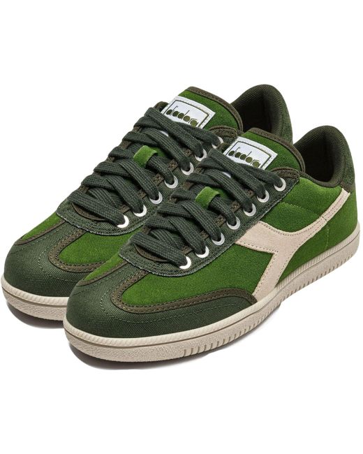 Diadora Green Trainer Suede for men