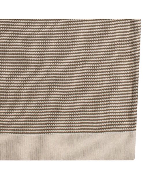Far Afield Brown Newport Knit T-Shirt for men