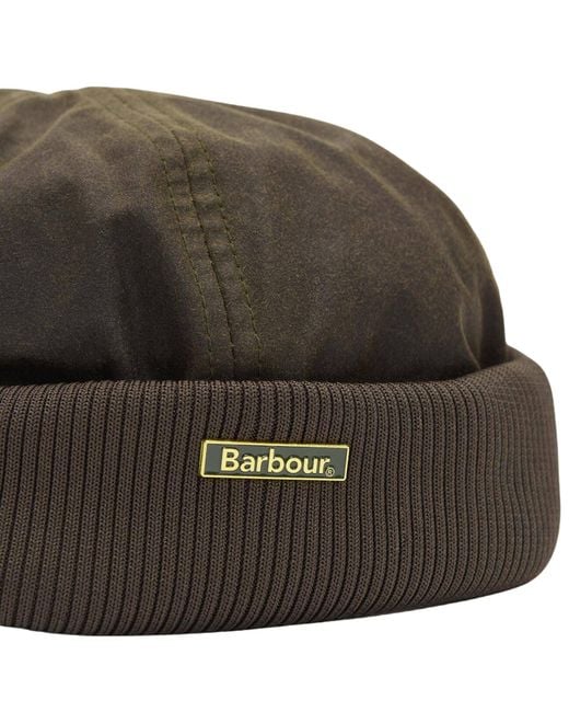 Barbour Green Renford Docker Hat for men