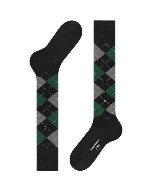 Burlington Black King Socks for men