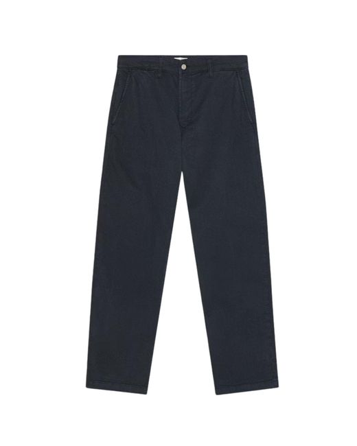 NN07 Blue Aden Straight Leg Regular Fit Chino for men