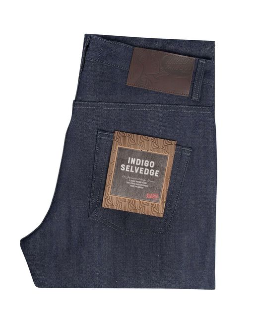 Naked & Famous Blue Easy Guy for men