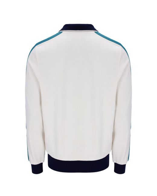 Sergio Tacchini White Monte Track Jacket for men