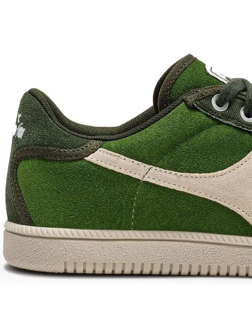 Diadora Green Trainer Suede for men