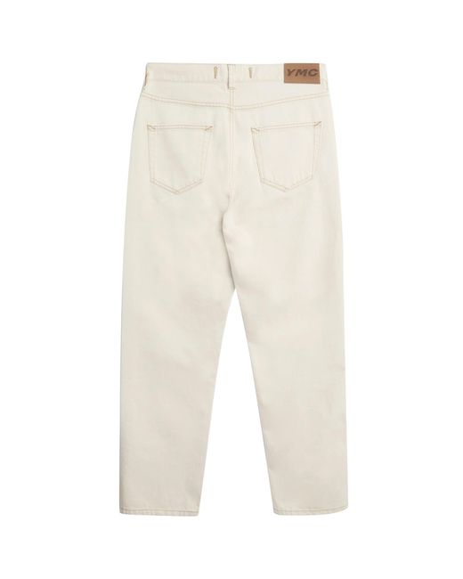 YMC Natural Earth Tearaway Jeans for men