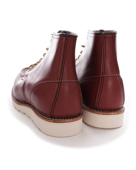 Red Wing Red Classic Moc Toe Boot for men