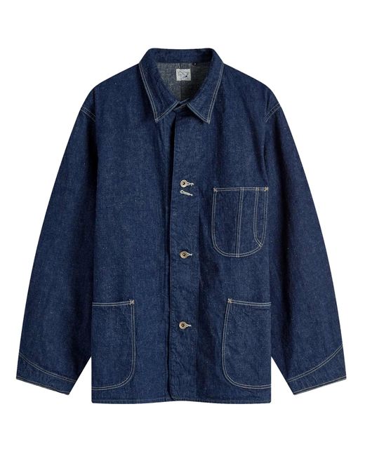Orslow Blue 40S Coverall for men