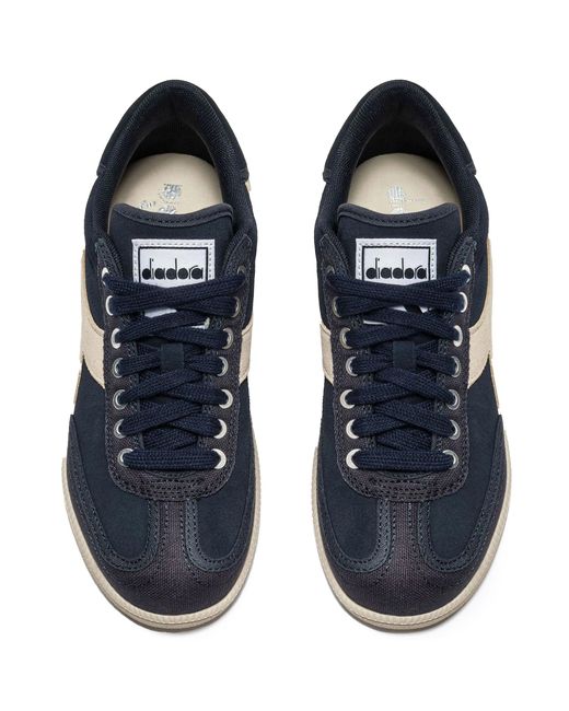 Diadora Blue Trainer Suede for men