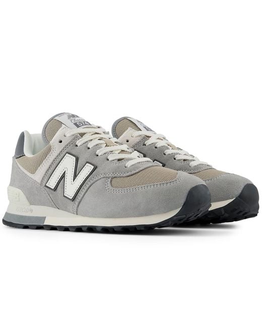 New Balance Gray 574 Trainers for men