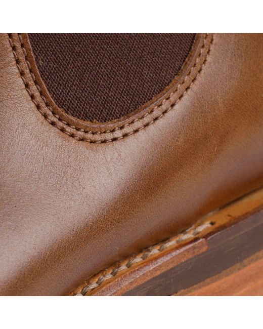R.M.Williams Brown Comfort Craftsman Pull Up Leather Boot for men