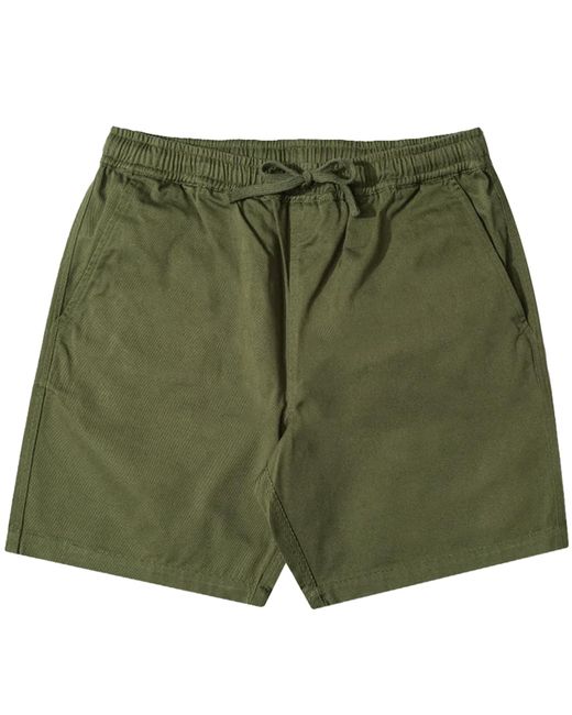 Universal Works Green Beach Shorts for men