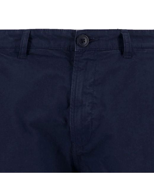 Barbour Blue Ripstop Cargo Shorts for men