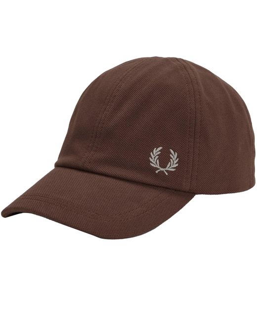 Fred Perry Brown Classic Cap for men