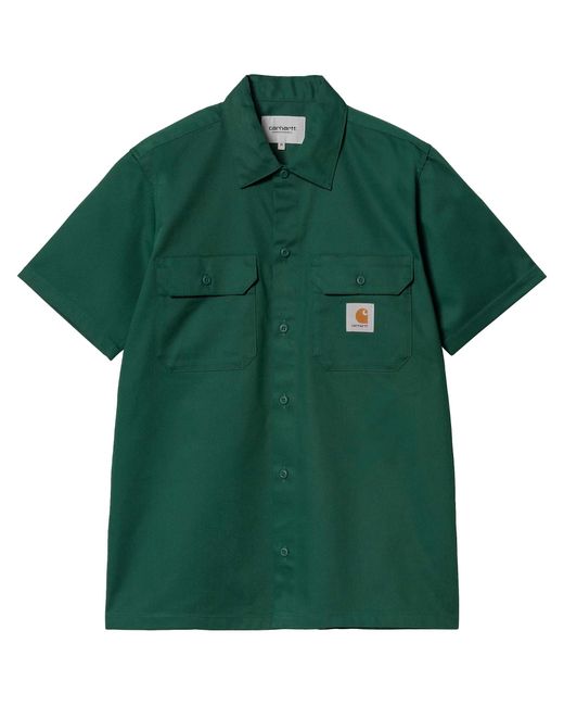 Carhartt Green Short Sleeve Master Shirt for men