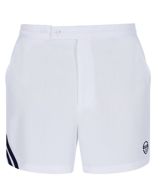 Sergio Tacchini White Time Tennis Short for men