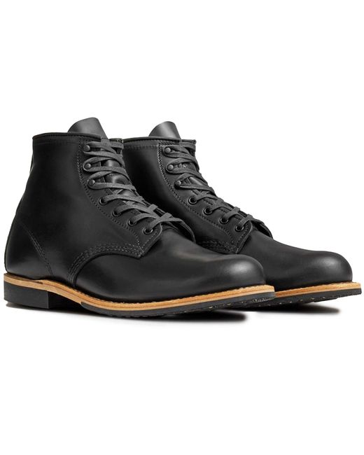 Red Wing Black Beckman Boots for men