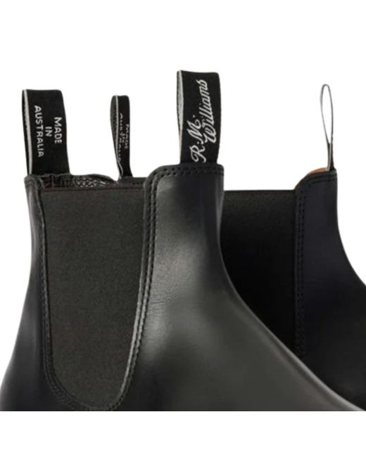 R.M.Williams Black Turnout Boot for men