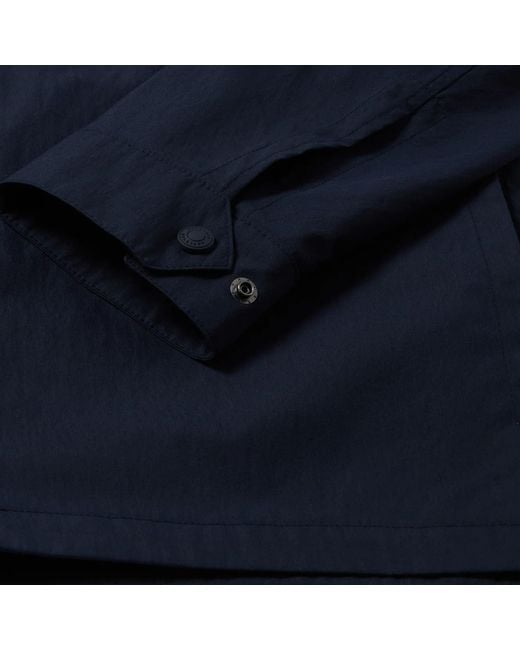 Belstaff Blue Cargo Overshirt for men