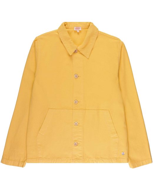 Armor Lux Yellow Fisherman Jacket for men