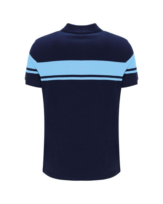 Sergio Tacchini Blue Young Line Polo Shirt for men