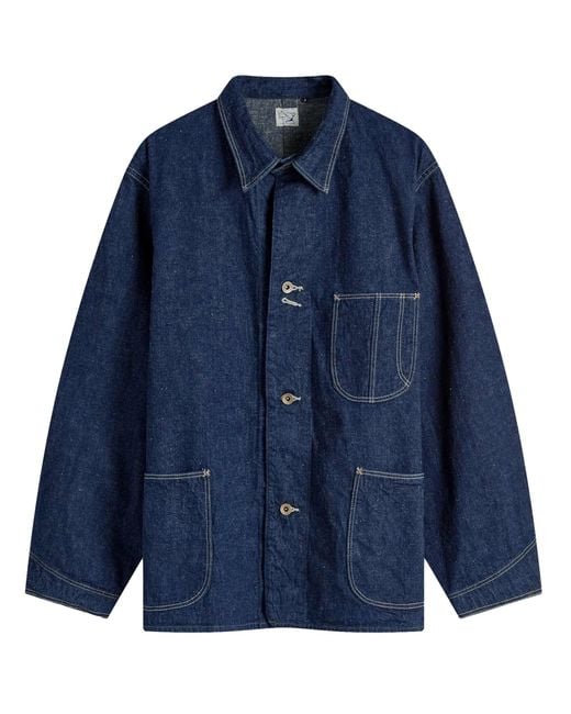 Orslow Blue 40S Coverall for men