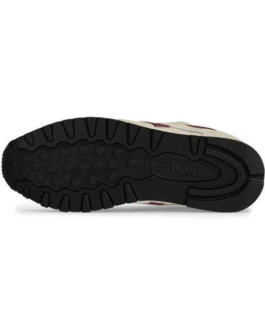 Reebok White Classic Leather Sneakers for men