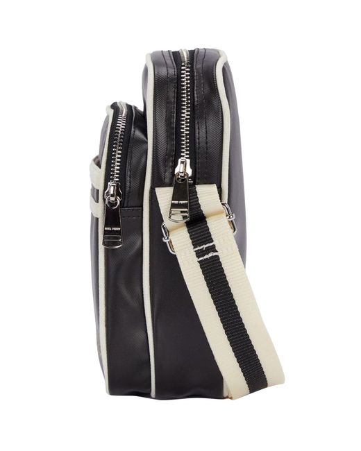Fred Perry Black Classic Side Bag for men