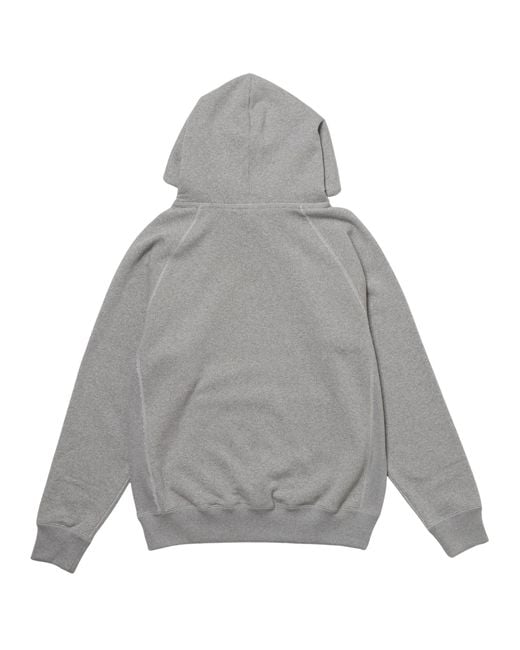 Wonder Looper Gray Pullover Hoodie Super Looper French Terry for men