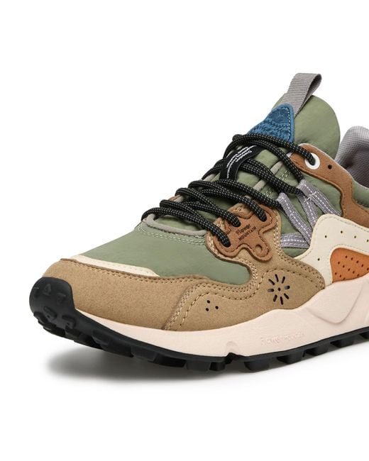 Flower Mountain Gray Yamano 3 Eco Suede for men