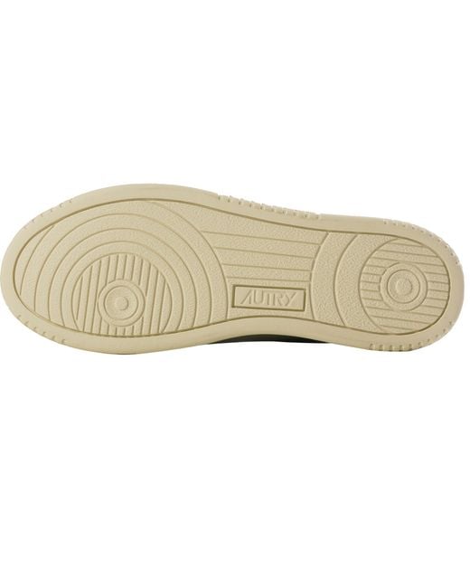 Autry White Medalist Low Sneaker for men