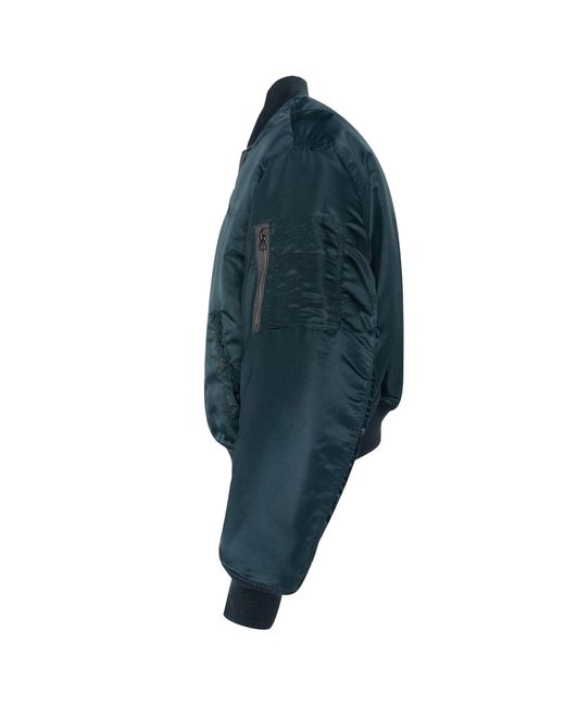 Schott Nyc Blue Ma-1 90's Fit Bomber Jacket for men