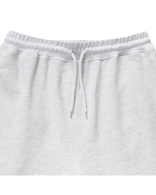 Power Goods Blue Loopback Sweat Shorts for men