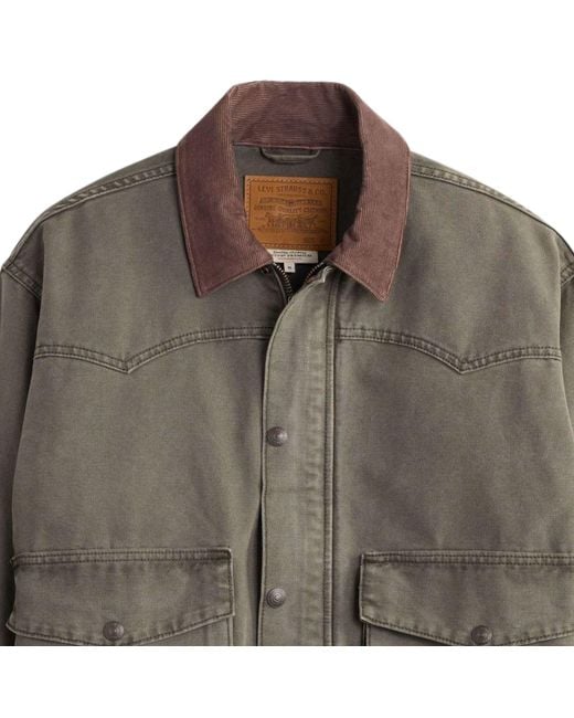 Levi's Brown Levi's Hilltop Jacket for men