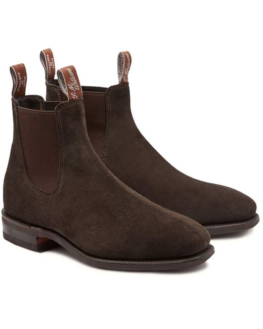 R.M.Williams Brown Comfort Craftsman Boots for men