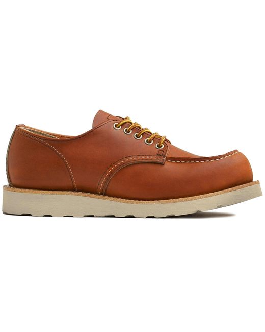 Red Wing Brown Moc Toe Oxford for men