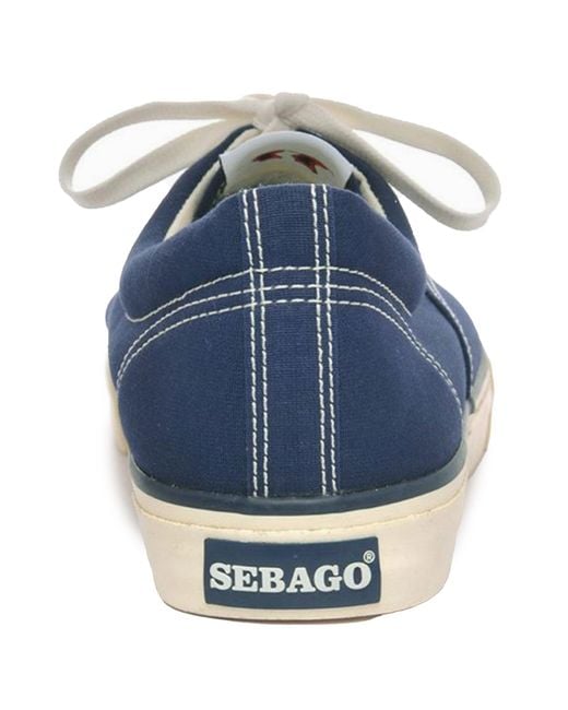 Sebago Blue Hurricane Deck Trainer for men