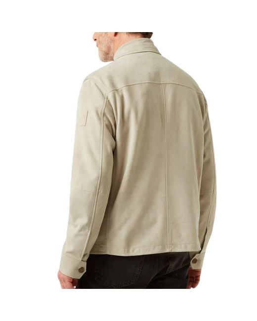 Belstaff Natural Waymark Overshirt for men
