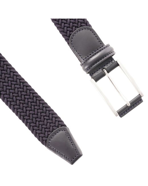 Andersons Blue Woven Belt for men