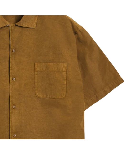 YMC Brown Sidri Shirt for men